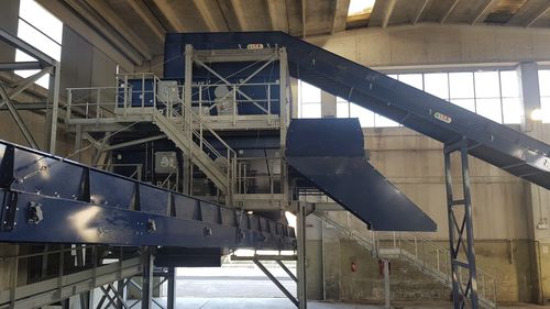 Separador para resíduos - ITR Recycling Technologies - gravitacional / para coleta seletiva / de processo