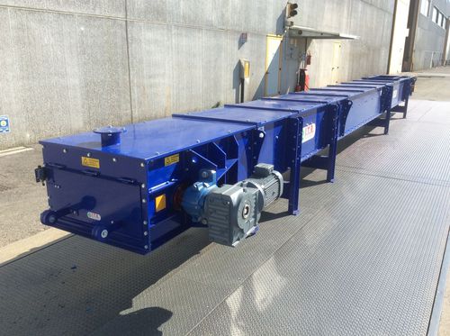 Transportador de arraste - Redler - ITR Recycling Technologies - de corrente / de transporte / para produtos a granel