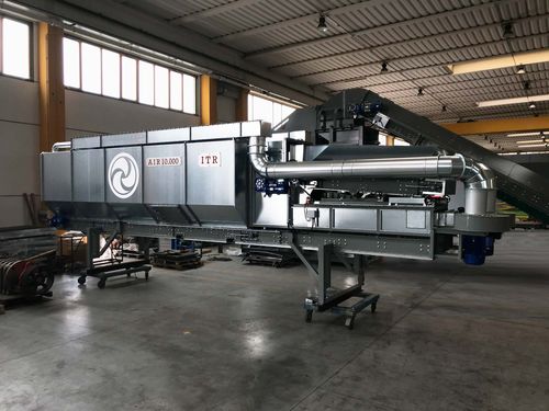 Separador para resíduos - ITR AIR10K - ITR Recycling Technologies - de ar / para coleta seletiva