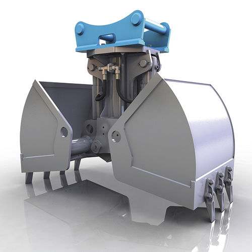 Garra de demolição - DCS-RT - HGT Hydraulikgreifer-Technologie GmbH - hidráulica / para escavadeira