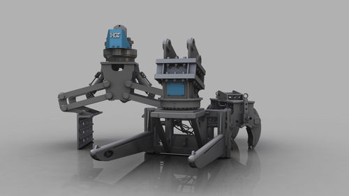 Garra para elevação de cargas de separação - HGT Hydraulikgreifer-Technologie GmbH - hidráulica / para escavadeira