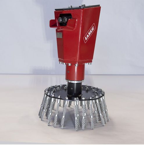 Escova circular - LASCO Heutechnik GmbH - capinadora