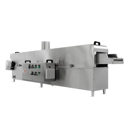 Fritadeira industrial contínua - PA100E - MCI - para hortaliças / de carne / para pescado