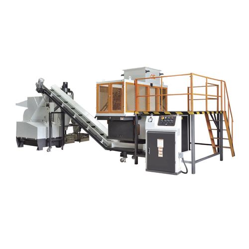 Triturador de 1 eixo - QSS series - Ningbo QE Granulators Limited - para tubos