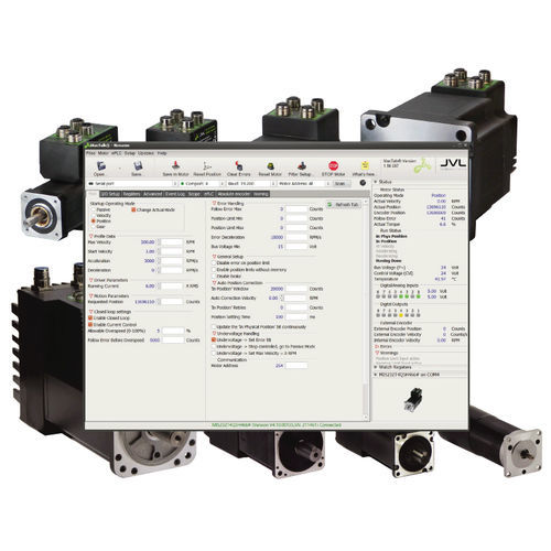 Software de movimento 3D - MacTalk® - JVL A/S