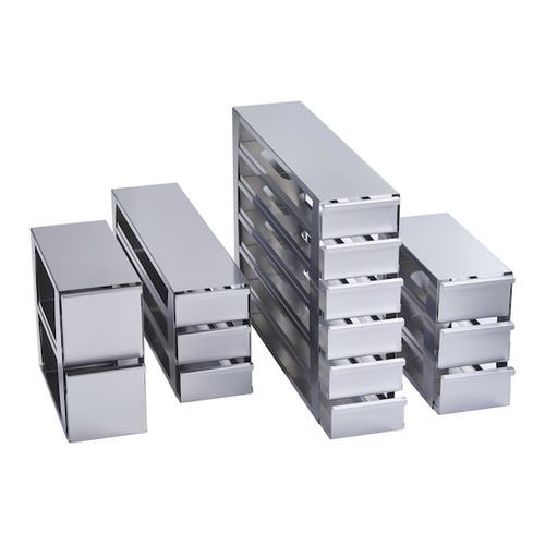 Sistema de armazenamento para freezer - K0641-3003 - Eppendorf SE - vertical / para cargas longas / em aço inoxidável