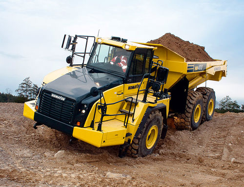 Caminhão basculante articulado - HM400-5 - Komatsu Europe - a diesel / para minas e pedreiras