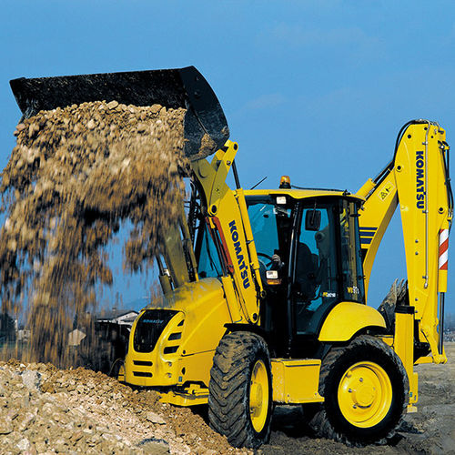 Retroescavadeira rígida - WB97S-5 - Komatsu Europe - mini / a diesel / manobrável