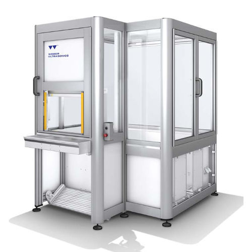 Cabine acústica - Weber Ultrasonics - para máquina de solda por ultrassom