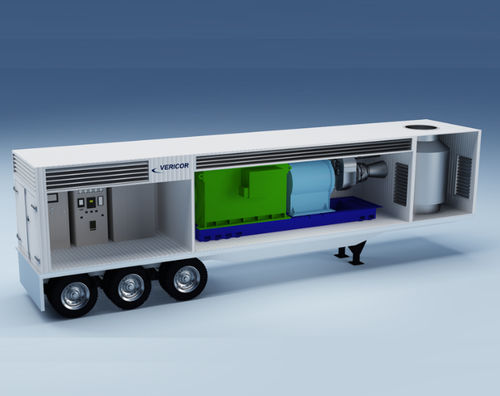 Grupo gerador de energia rebocável - Vericor Power Systems - a diesel / a gás natural / de turbina