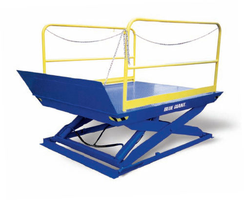 Mesa elevatória tipo tesoura - ED series - Blue Giant - hidráulica / estacionária / para doca de carga