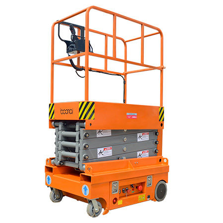 Plataforma elevatória tipo tesoura autopropelida - JCPT0 series - Boonai (Suzhou) Lift Equipment Company - elétrica / compacta