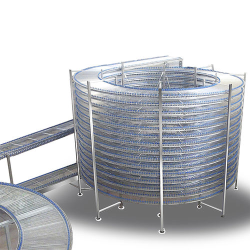 Transportador de esteira - BDL series - Guangzhou Bossda Mechanical Equipment Co., Ltd. - em espiral / de resfriamento / automático