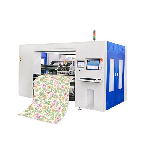 Máquina de impressão digital - XC09-8 - Zhejiang BoYin Digital Technology Co., Ltd. - para têxteis / em cores