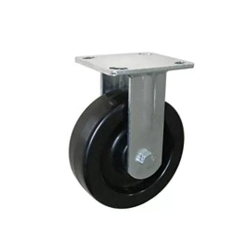 Rodízio fixo -  600PF-100050R-06 - Taizhou Wanda Casters & Hardware Mfg. Co., Ltd. - com placa de fixação / duplo / em resina fenólica