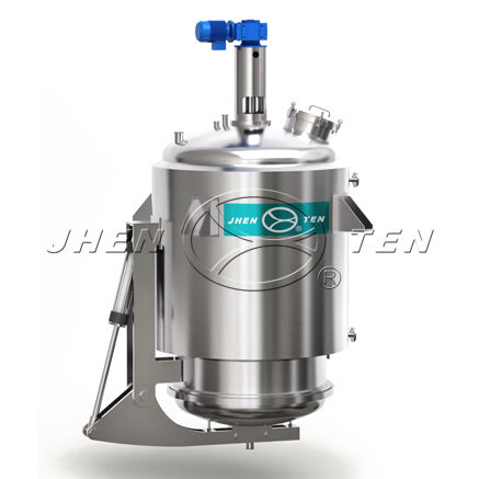 Tanque para produtos químicos - JTRDC series - Wenzhou Jhenten Machinery Co., Ltd. - para produtos alimentares / em aço inoxidável / cilíndrico