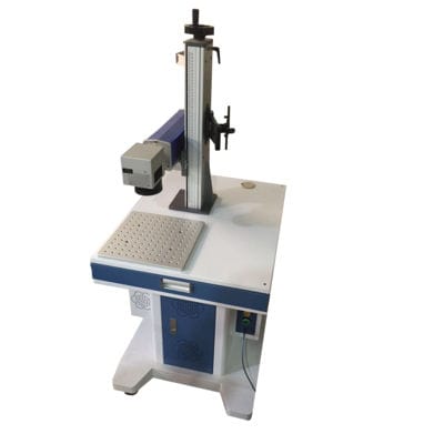 Máquina de marcação a laser de fibra - CK-10W - Jinan Chanke Mechanical Equipment Co., Ltd. - para metais / industrial / de alta velocidade