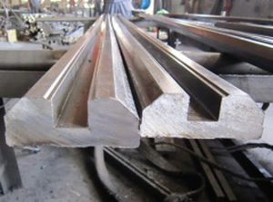Barra de aço - Nanjing Hengjie Industrial Co., Ltd. - retangular / em forma de U / em barras redondas