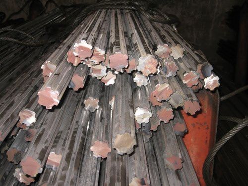 Eixo-árvore em aço - Nanjing Hengjie Industrial Co., Ltd. - estriado
