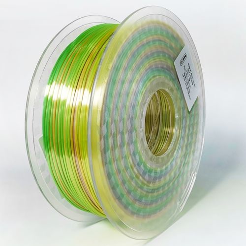 Filamento de PLA para impressora 3D - Shenzhen Hello 3D Technology Co., Ltd. - 1,75 mm / branco / azul