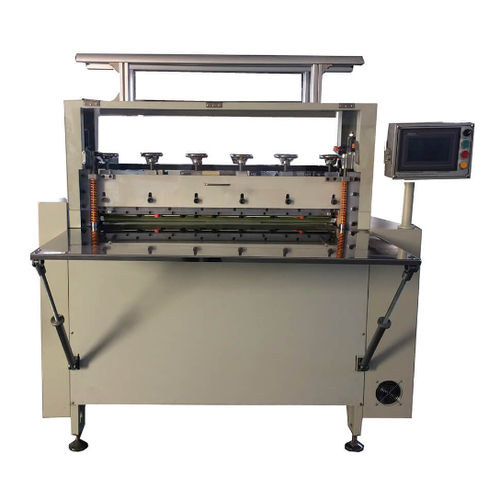 Máquina de corte com saca-bocados - CQ-650 - Kunshan Dapeng Precision Machinery Co., Ltd. - para borracha / para espuma / para filme plástico