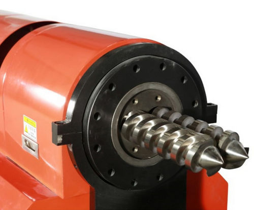Extrusora de rosca dupla contrarrotante - TSE-75B  - Nanjing Haisi Extrusion Equipment Co., Ltd. - de perfis / para PVC