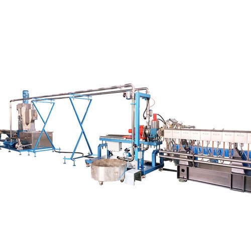 Granulador de cabeçote submerso - TSH  - Nanjing Haisi Extrusion Equipment Co., Ltd. - para PE / para PP / para a indústria do plástico