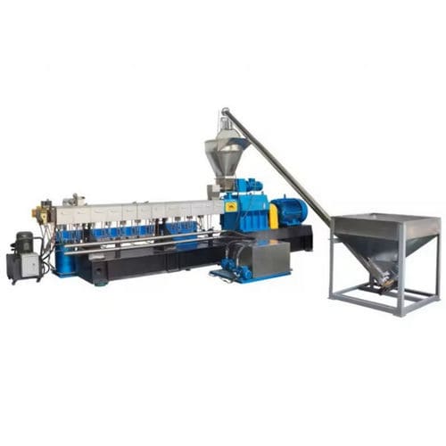 Extrusora de rosca dupla - TSE-75B - Nanjing Haisi Extrusion Equipment Co., Ltd. - para granulação / para ABS / compacta