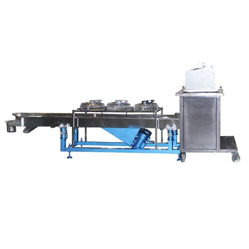 Moinho granulador de espaguete - TSE-65  - Nanjing Haisi Extrusion Equipment Co., Ltd. - de rosca dupla / de cabeça com refrigeração a ar / para a indústria do plástico