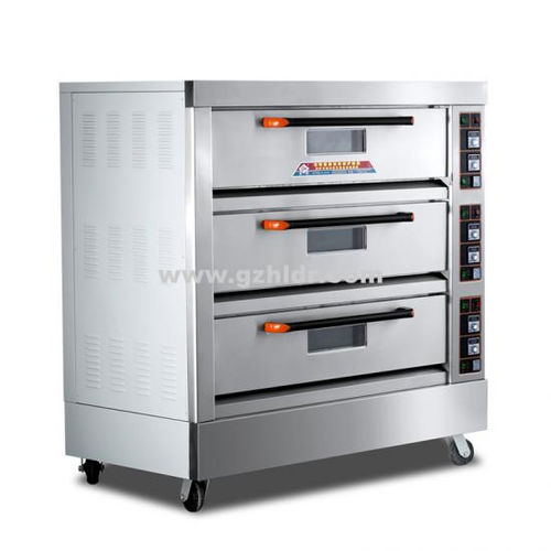 Forno para padaria com andares - XYF-3KAL-T - Guangzhou Hongling Electric Heating Equipment - com vários andares / para pão / de aquecimento
