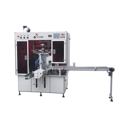Máquina de serigrafia automática - YD-SPR12/1C - Dongguan Yaodong Machinery Manufacturing Co., Ltd. - monocromática / para tampas de plástico / para tubos de plástico