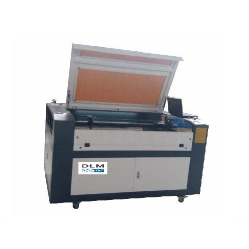 Máquina de gravação de corte - DLM-1290 - JINAN DLM CNC ROUTER CO., LTD. - a laser CO2 / para madeira / de vidro