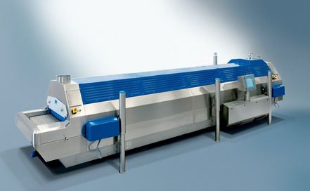 Congelador tipo túnel - CRYOLINE® CW - Linde Gas - de processo / com esteira de aço / para baixas temperaturas