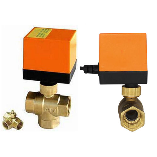 Válvula de esfera - HTW-EG series - Hotowell International Co., Limited - elétrica / de bloqueio / para água quente