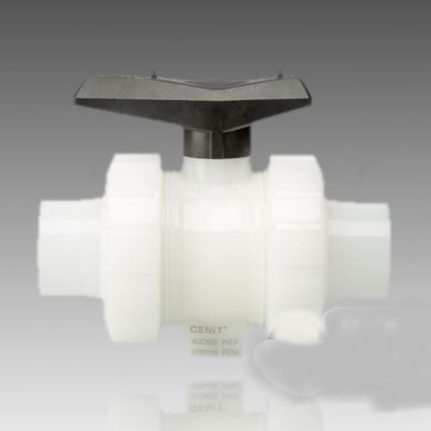 Válvula de esfera - Huasheng Pipeline Technology Company - manual / em PTFE / em PVDF