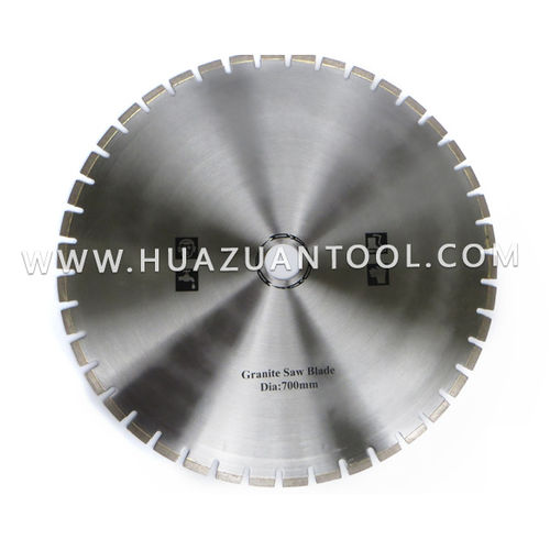 Lâmina para serra circular - Fujian Quanzhou Huazuan Diamond Tools Co., Ltd. - em aço / para granito / para mármore
