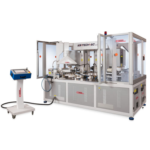 Máquina tampográfica de tinteiro selado - KR TECH 6C 160 - COMEC ITALIA - automática / de 6 cores / para a indústria de cosméticos