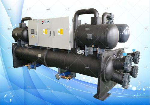 Resfriador de água - Qingdao Hongyu Cles Air Conditioning Co., Ltd. - com compressor de parafuso / de compressor semi-hermético / de feixe tubular