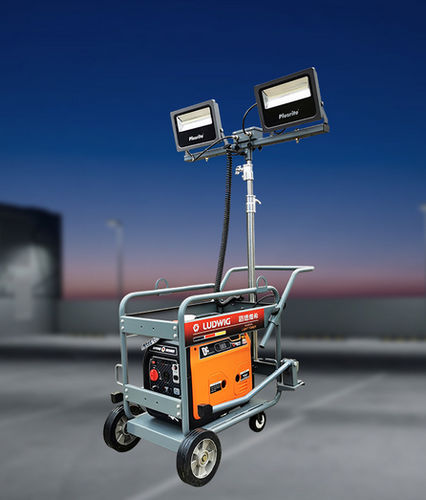 Torre de iluminação de LED - GTL140 series - Ludwig Engineering Machinery Manufacturing Co., Ltd. - para lâmpada de iodetos metálicos / a diesel / com motor a gasolina