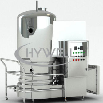 Secador de leito fluidizado - GFG - Hywell Machinery Company - de gás / de ar / em aço inoxidável