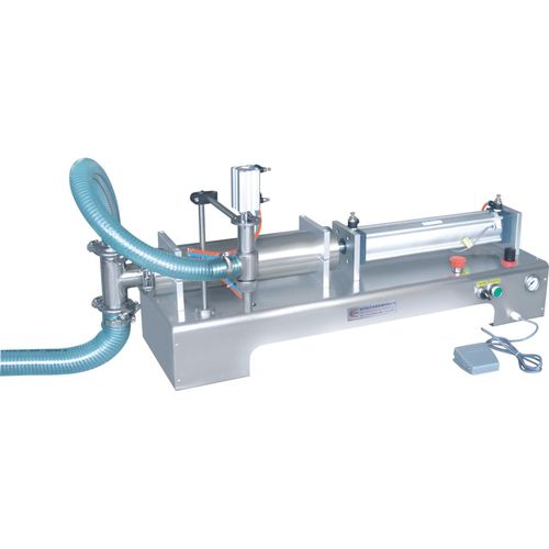 Envasadora semiautomática - G1WGDB - Zhejiang Haizhou Packing Machine Co., Ltd. - com pedal / de garrafas / de líquidos
