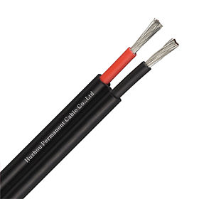 Cabo elétrico para aplicações fotovoltaicas - TWIN - Huzhou Permanent Cable Co., Ltd. - de alimentação / multifilamentos / em pares trançados