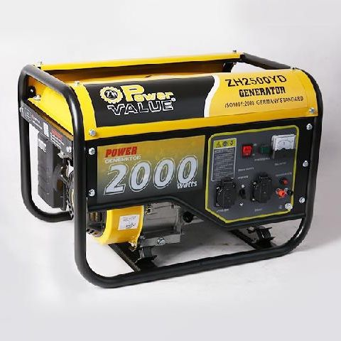 Grupo gerador de energia a gasolina - ZH2500YD - Taizhou Genour Power Machinery Co., Ltd. - monofásico / portátil / 50 Hz