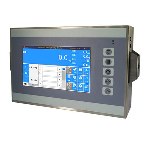 Terminal de pesagem com display LCD - Guangzhou Weiqian Computer Technology Co., Ltd. - embutido
