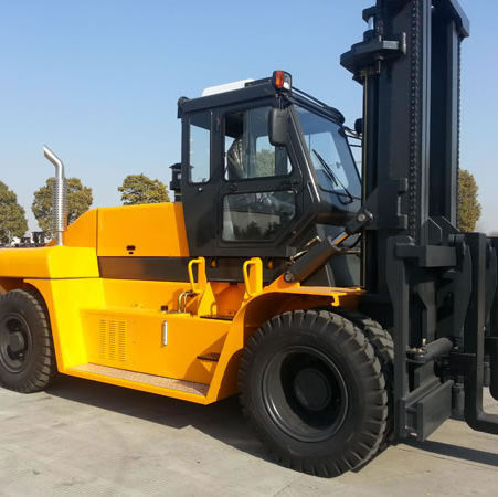 Empilhadeira a diesel - CPCD120 - JAC Heavy-duty Construction Machine - para operador sentado a bordo / de movimentação / para cargas pesadas