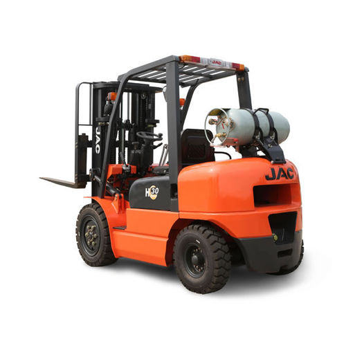 Empilhadeira a GLP - H series - JAC Heavy-duty Construction Machine - para operador sentado a bordo / industrial / para cargas pesadas