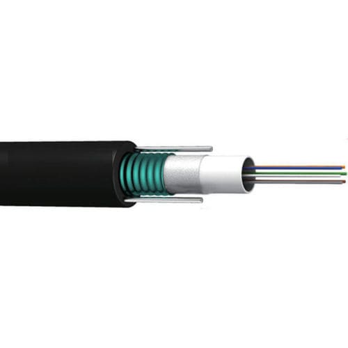 Cabo óptico com tubo central - Hangzhou Jiayuan Industrial Co., Ltd. - de dados / GYXTX / isolado