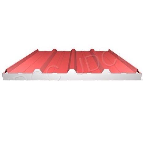 Painel sanduíche núcleo em poliestireno extrudido - Qingdao Jingdao Credit Construction Steel Structure Co., Ltd. - face em aço / para teto / para parede