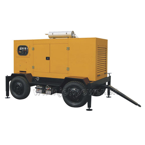 Grupo gerador de energia a diesel - Fuzhou Jet Electric Machinery Co., Ltd. - trifásico / rebocável / industrial