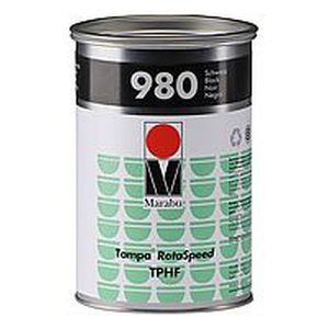 Tinta de impressão de tampografia rotativa - Tampa® RotaSpeed TPHF - Marabu - à base de solvente / para plástico / bicomponente